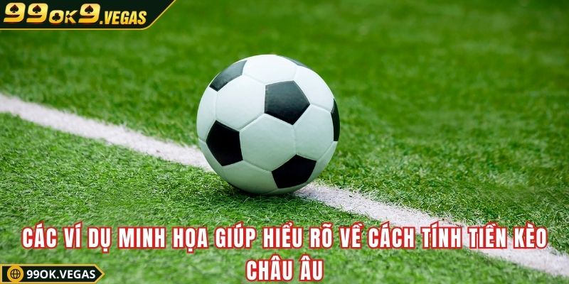 Các ví dụ minh họa giúp hiểu rõ về cách tính tiền kèo châu Âu