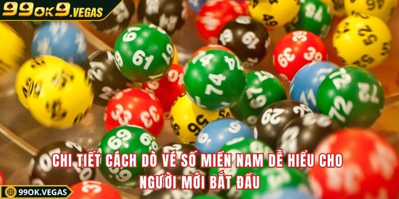 Chi tiết cách dò vé số miền Nam dễ hiểu cho người mới bắt đầu